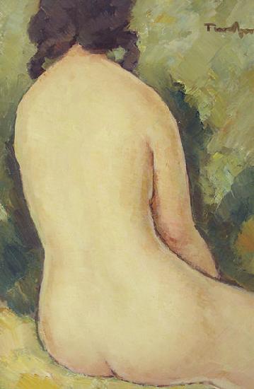 Nicolae Tonitza Naked oil painting image